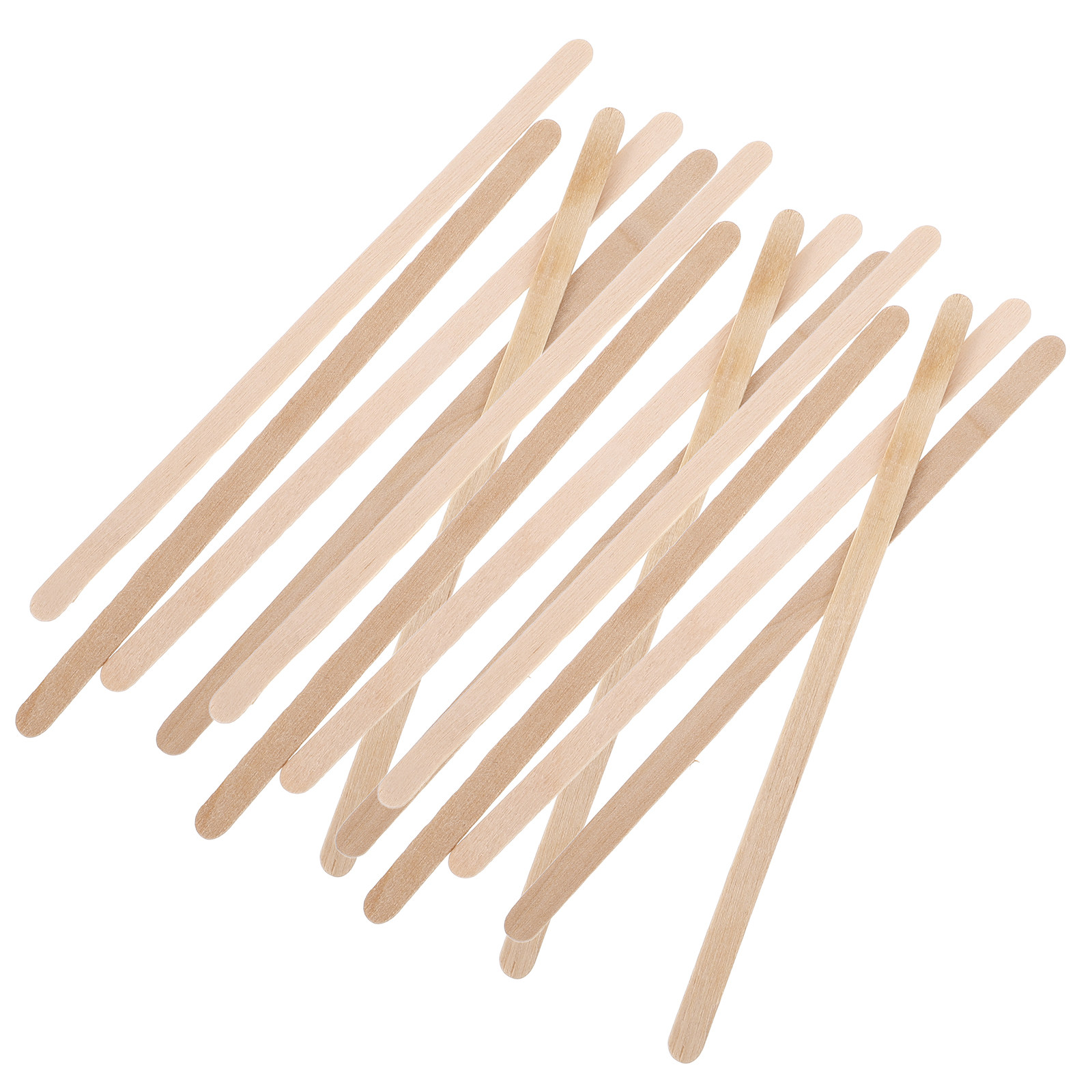 Juice Tea Coffee - 100Pcs Wooden Stirrer Sticks Versatile for