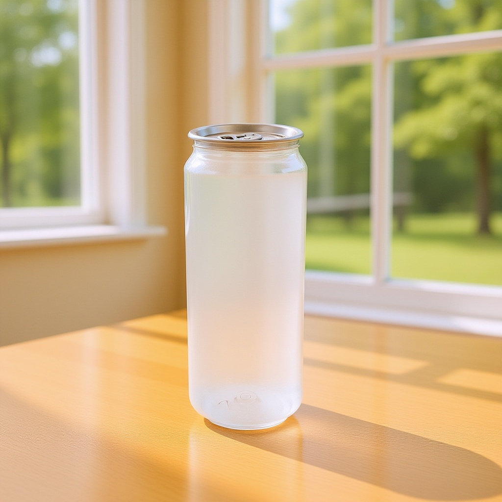 Juice Tea Coffee - 5pcs Clear Beverage Cans Empty Juice