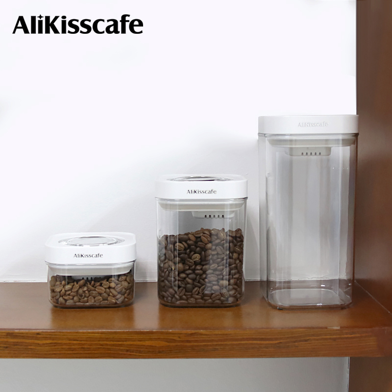 Coffee Tea Bean - AliKisscafe Coffee Bean Storage Container Vacuum