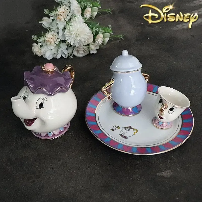 Coffee Tea Shop - Hot Teapot Cartoon Beauty And The