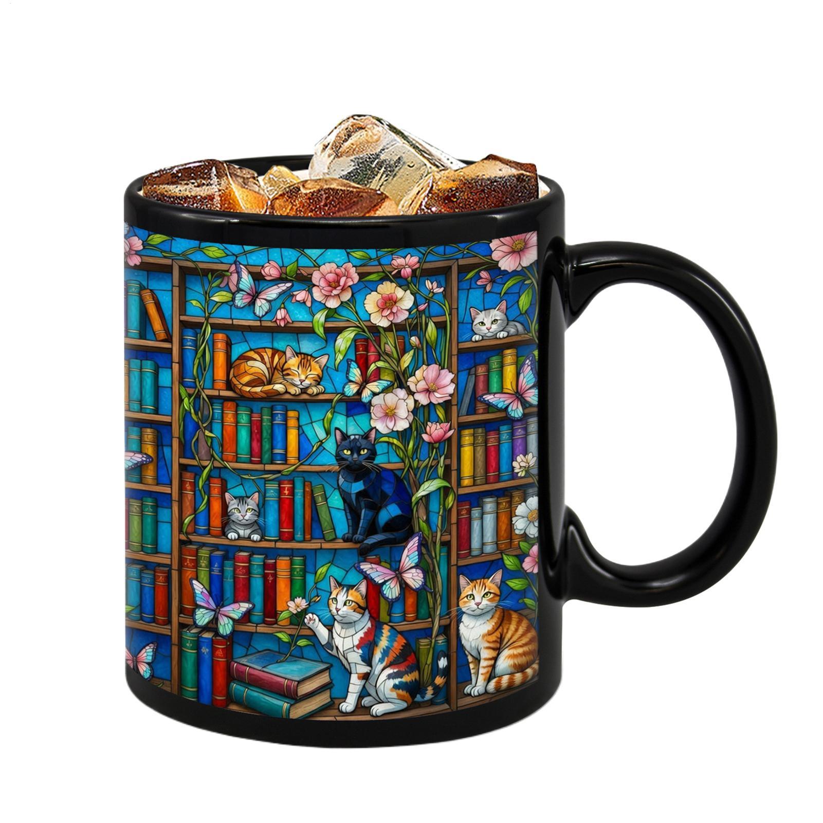 Juice Tea Coffee - Ceramic Coffee Cup 350ml Hot Cold