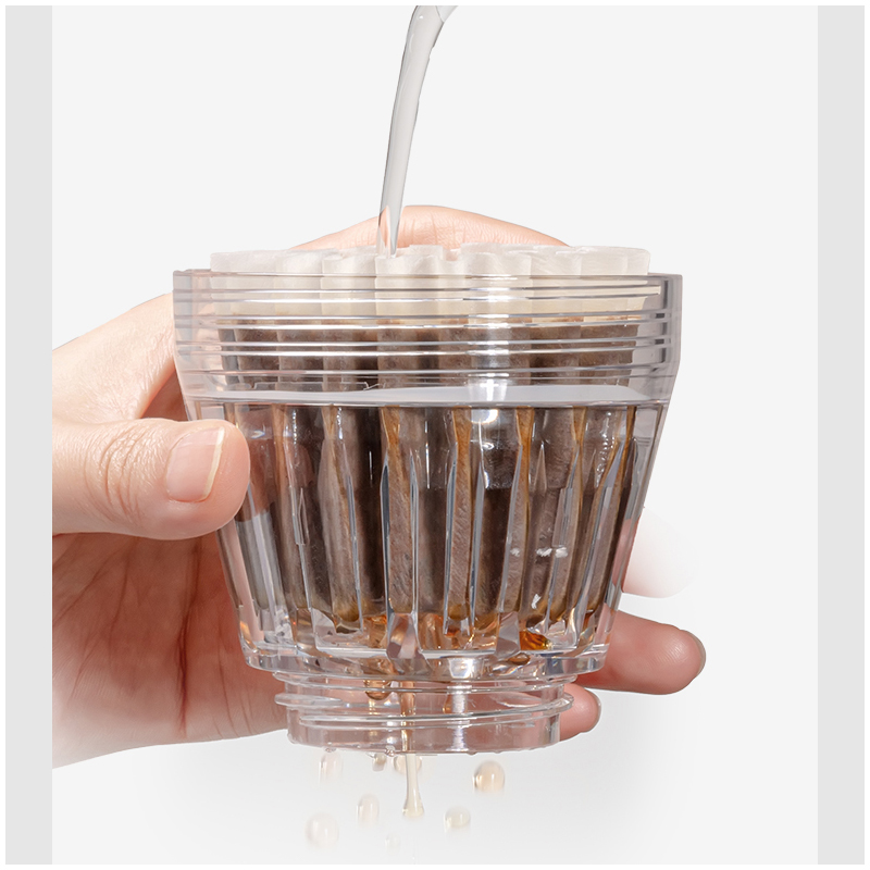 TIMEMORE Crystal Eye Travel Br - Coffee Tea Paper Cups 评论和价格