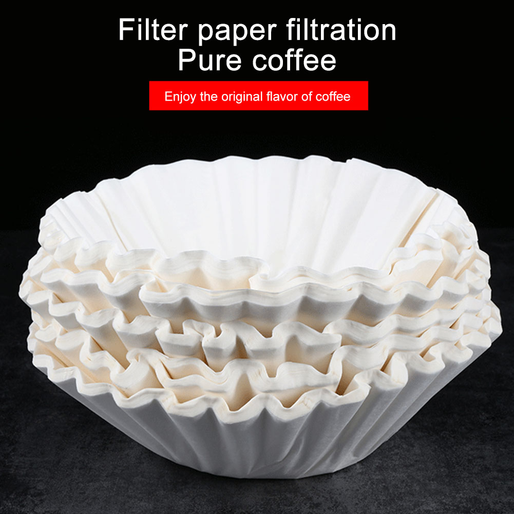 50/100Pcs Basket Coffee Filter - Coffee Tea Paper Cups 评论和价格