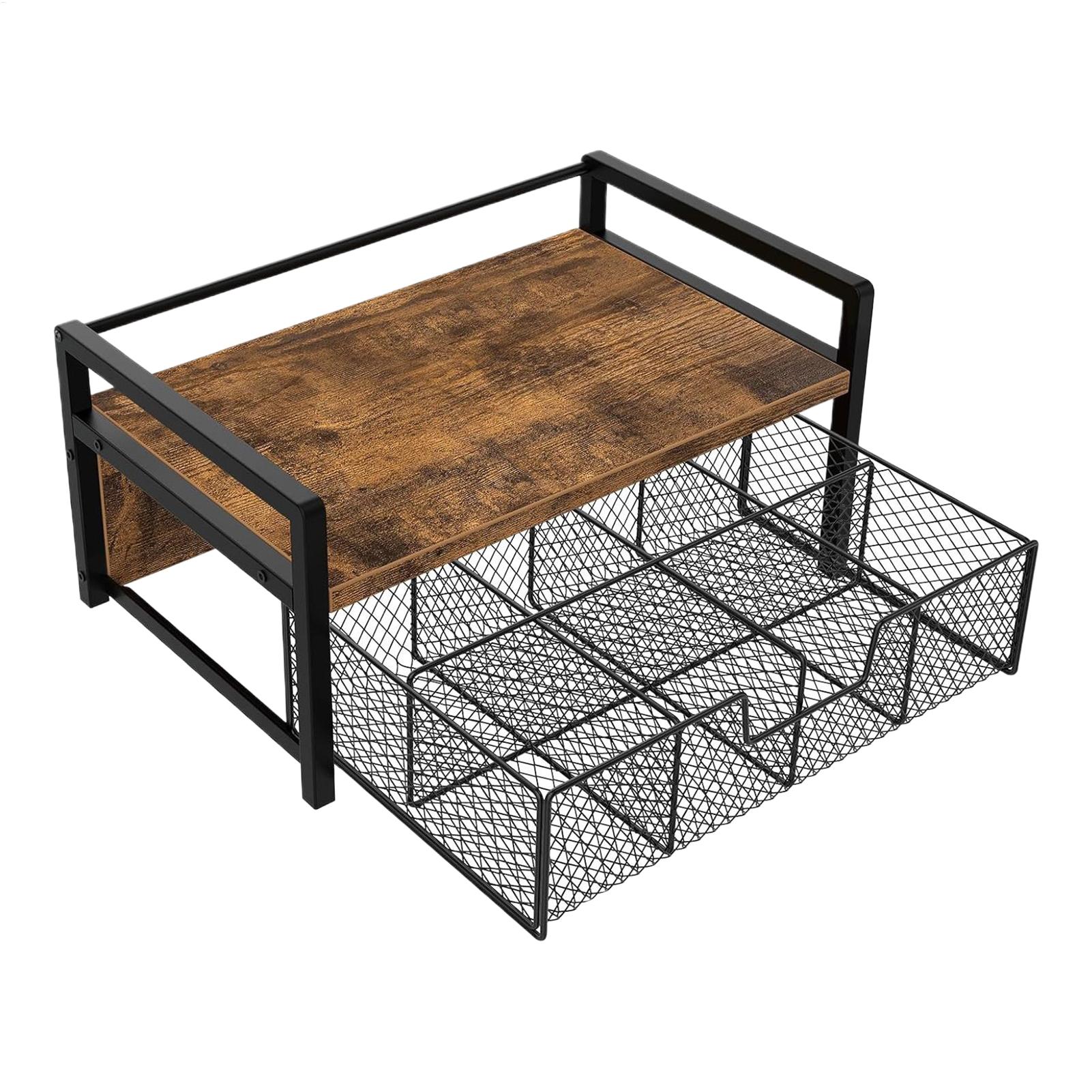 Desktop Organizer Drawer Style - Coffee Tea Break 评论和价格