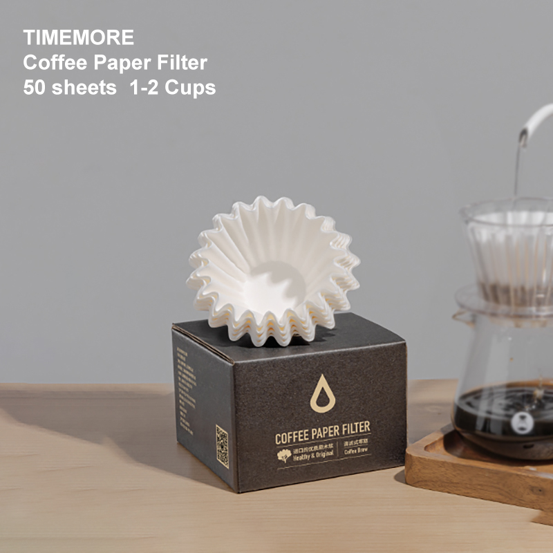TIMEMORE 1-2Cups Basket Coffee - Coffee Tea Paper Cups 评论和价格