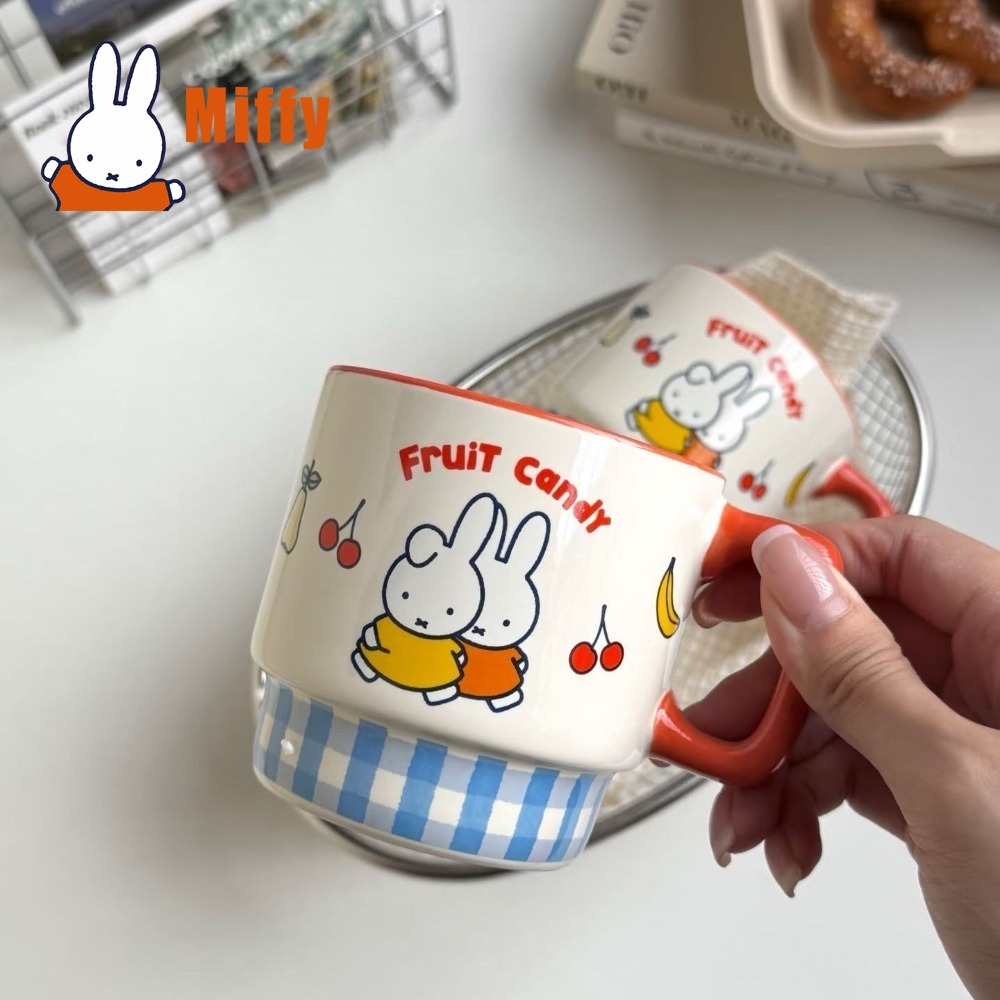 Kawaii Miffy Ceramic Mug Cute  - Coffee Tea Shop 评论和价格