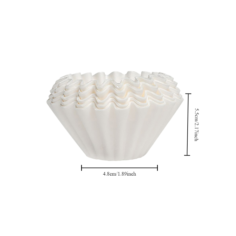 50Pcs Pour Over Coffee Filter  - Coffee Tea Paper Cups 评论和价格