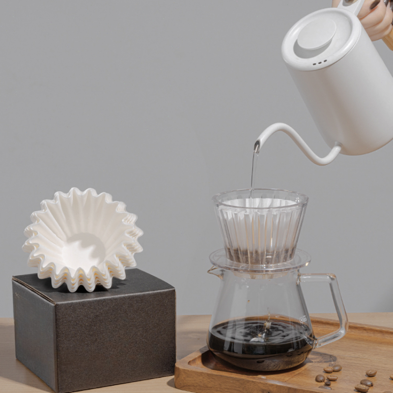 50Pcs Pour Over Coffee Filter  - Coffee Tea Paper Cups 评论和价格