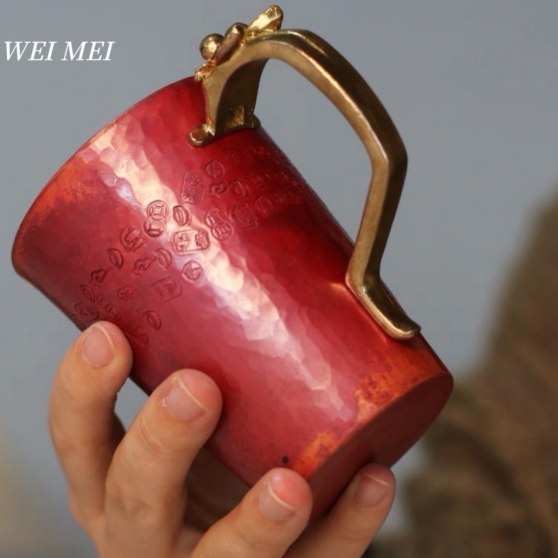 Handcrafted Vintage Copper Bre - Juice Tea Coffee 评论和价格