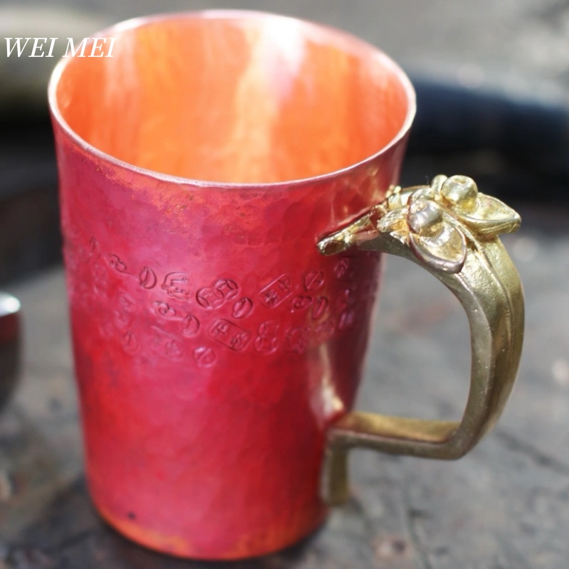 Handcrafted Vintage Copper Bre - Juice Tea Coffee 评论和价格