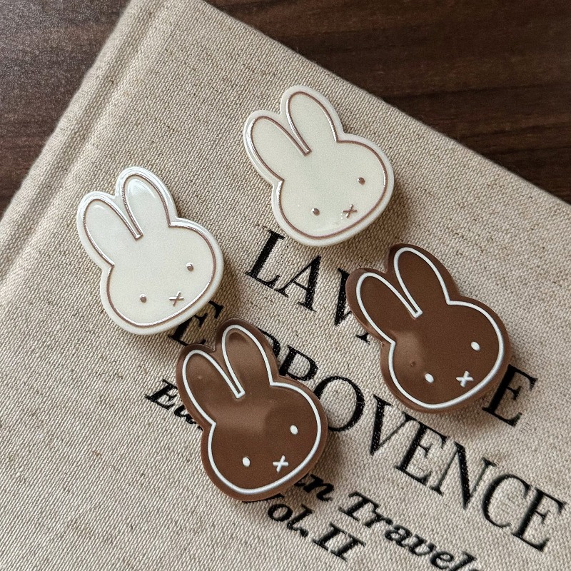 Cute Miffy Rabbit Hair Clips,  - Coffee Tea Shop 评论和价格