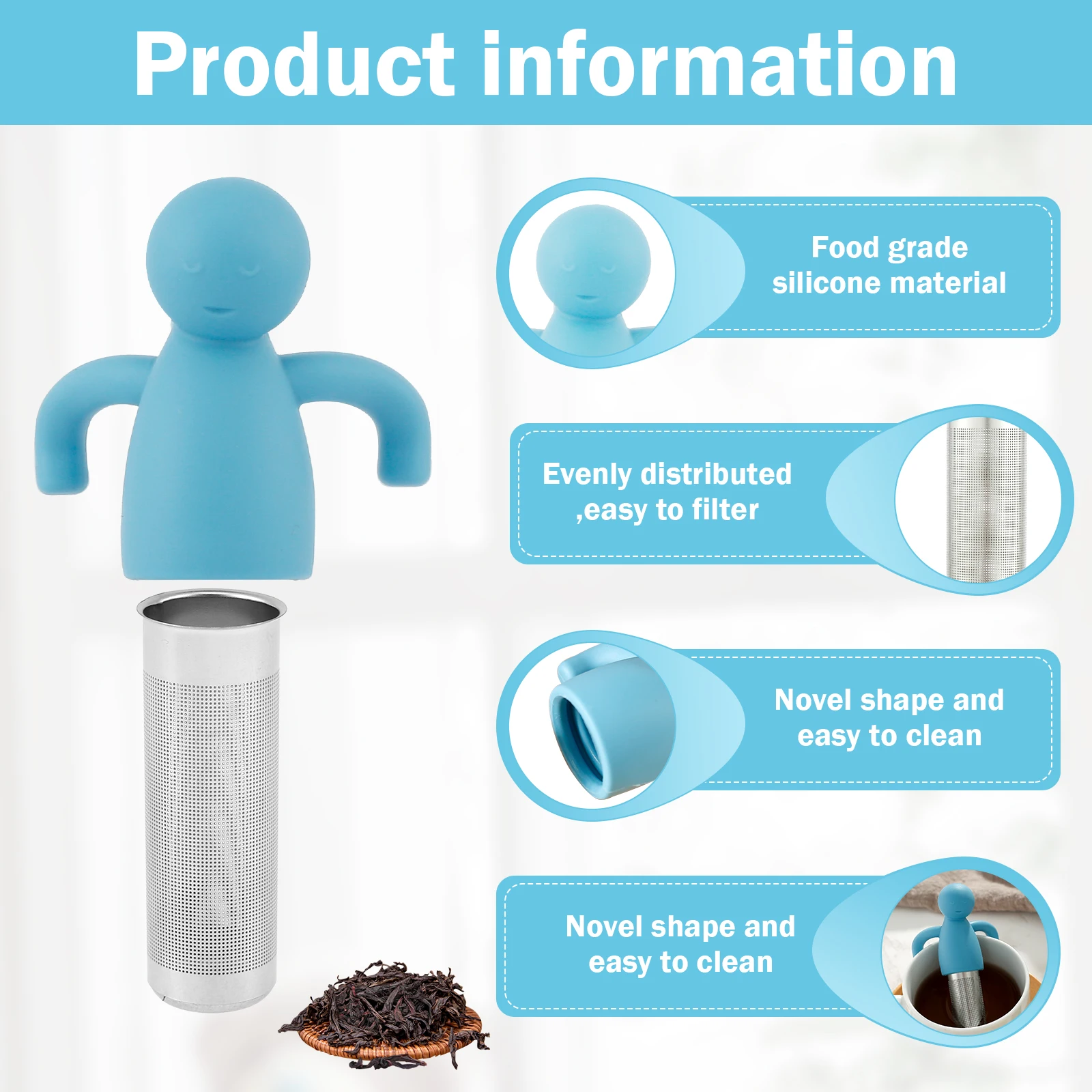 Stainless Steel Infuser Tea St - Coffee Tea Infusion 评论和价格