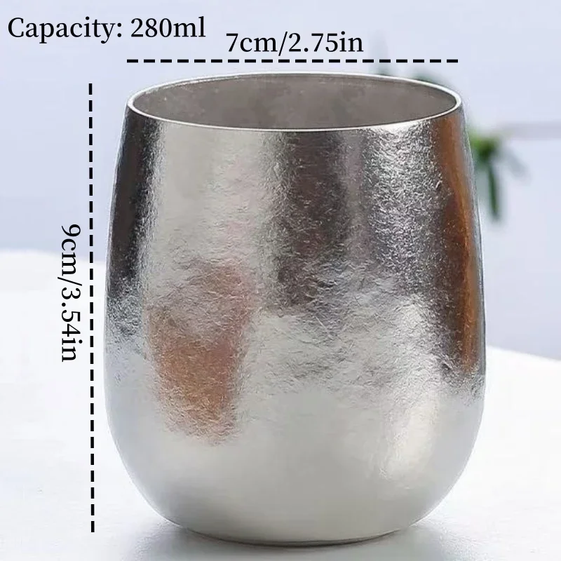 Pure Titanium Double-Wall Coff - Juice Tea Coffee 评论和价格