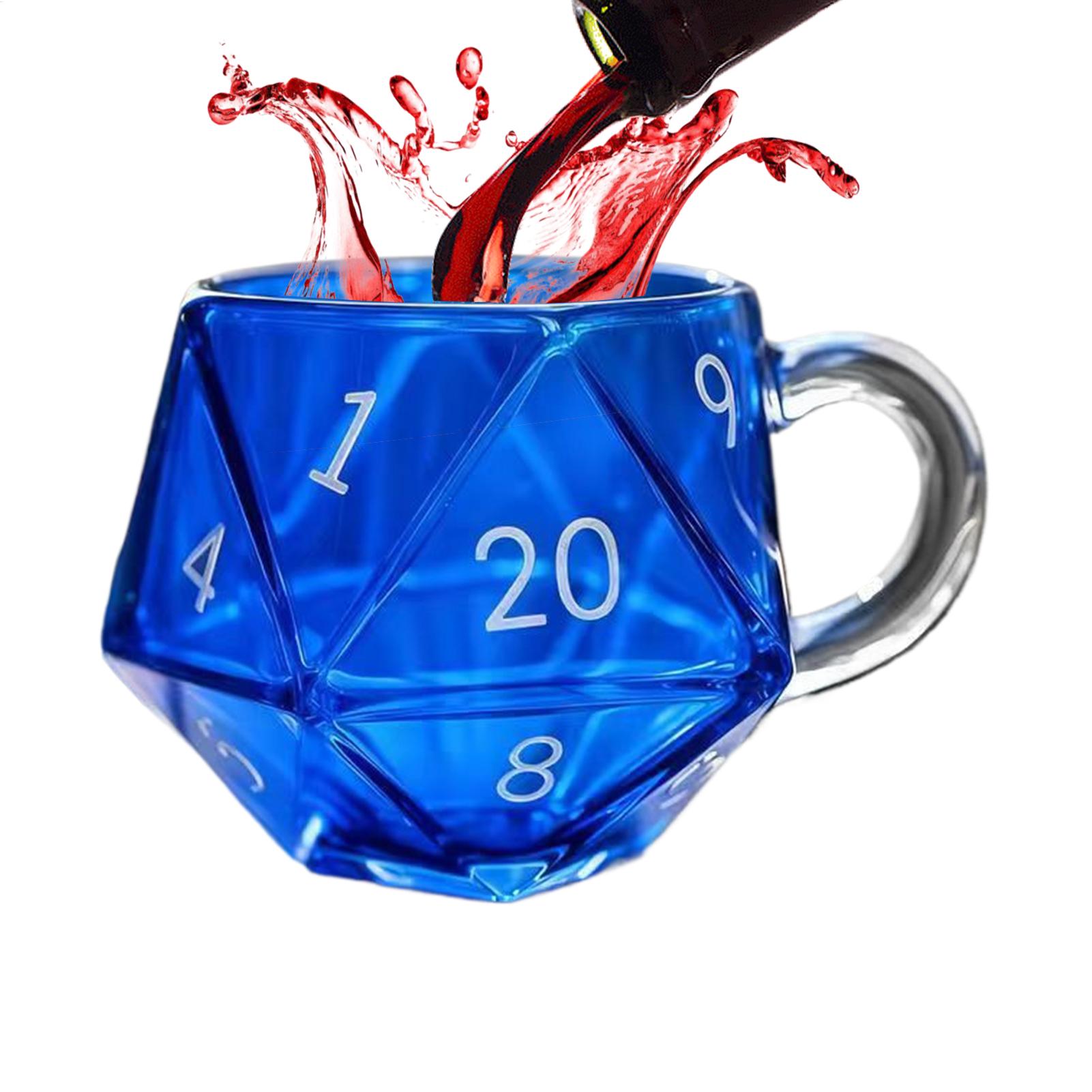 Tea Mug Polyhedral Dice Water  - Coffee Tea Break 评论和价格