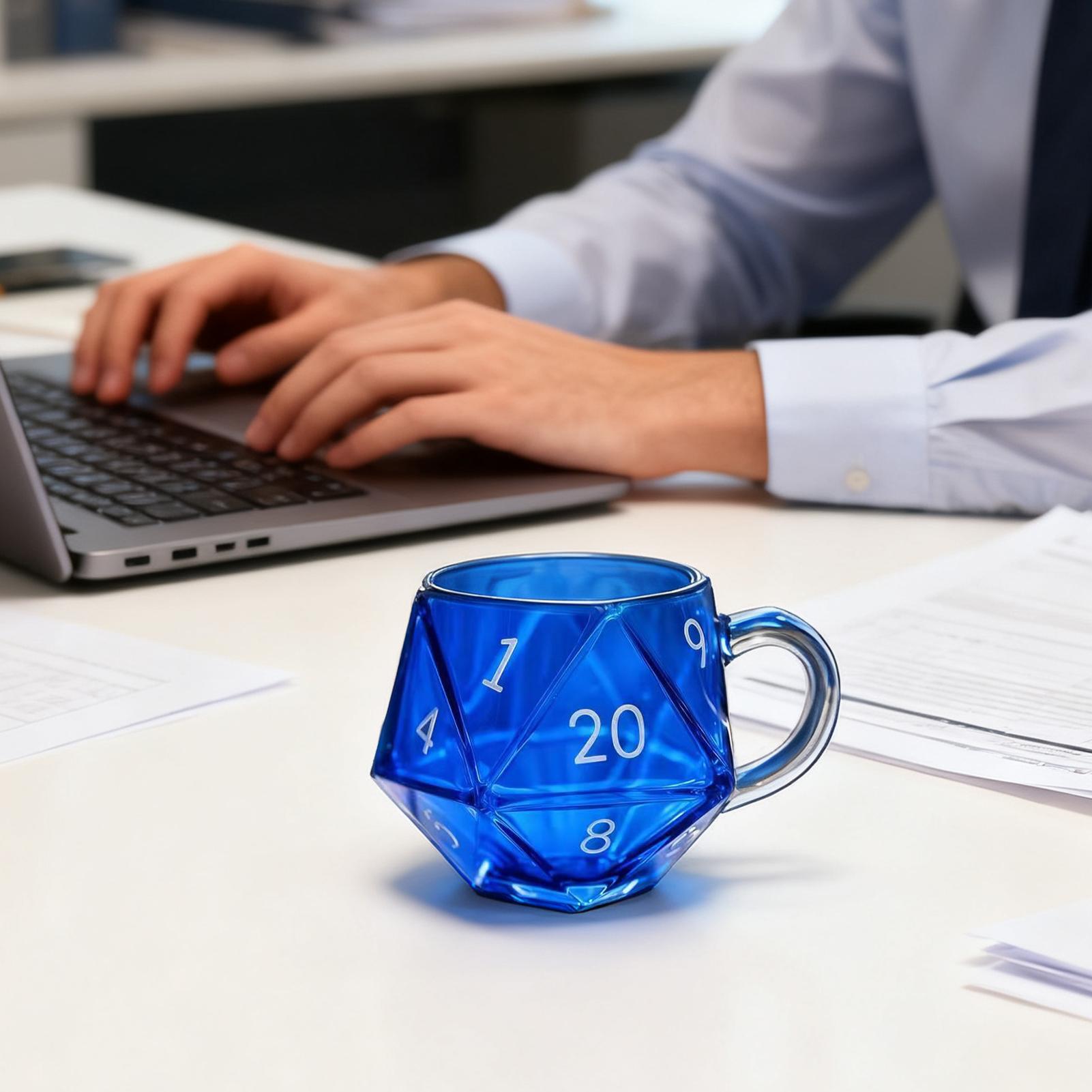 Tea Mug Polyhedral Dice Water  - Coffee Tea Break 评论和价格