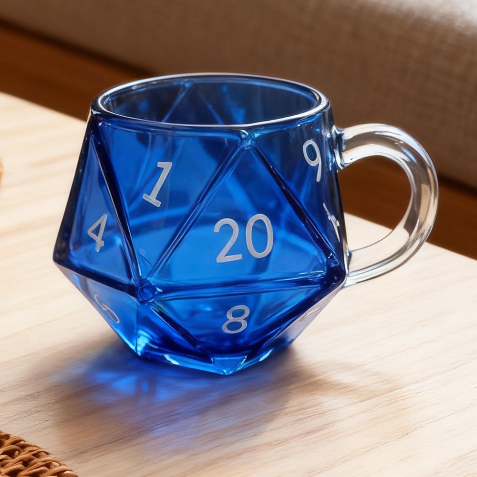 Tea Mug Polyhedral Dice Water  - Coffee Tea Break 评论和价格