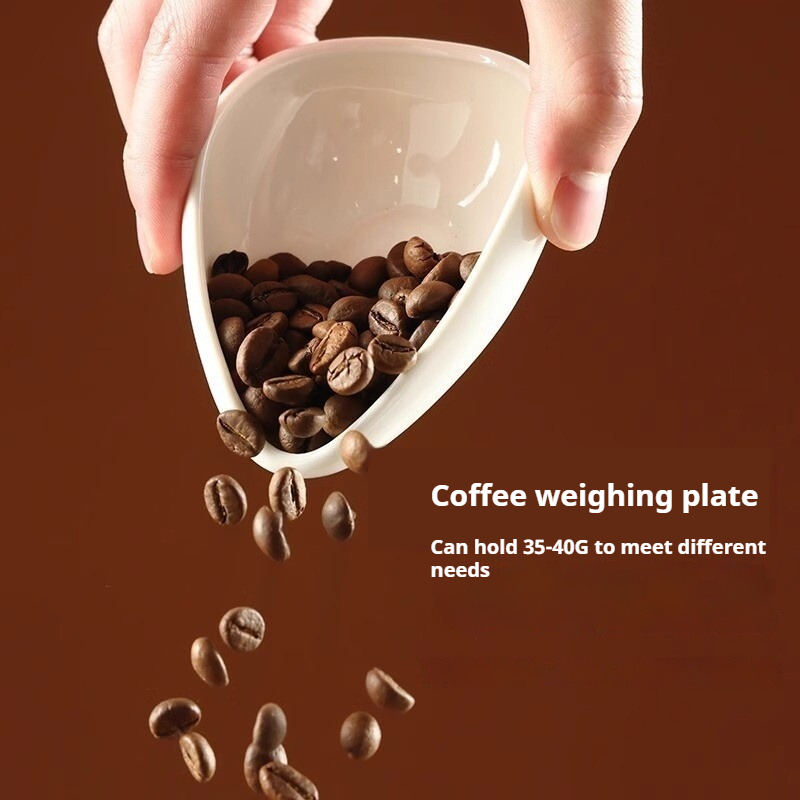 Ceramic Coffee Bean Dosing Tra - Coffee Tea Bean 评论和价格