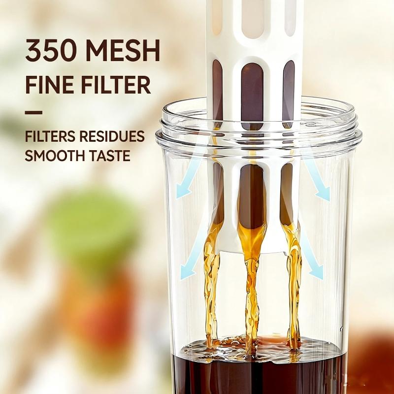 1L Manual Cold Brew Coffee Mak - Cold Brew Bottle 评论和价格
