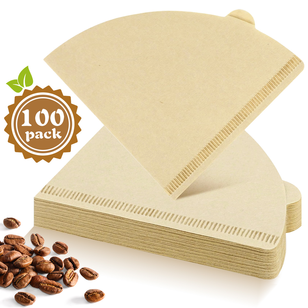 100/200 Count Cone Coffee Filt - Coffee Tea Paper Cups 评论和价格