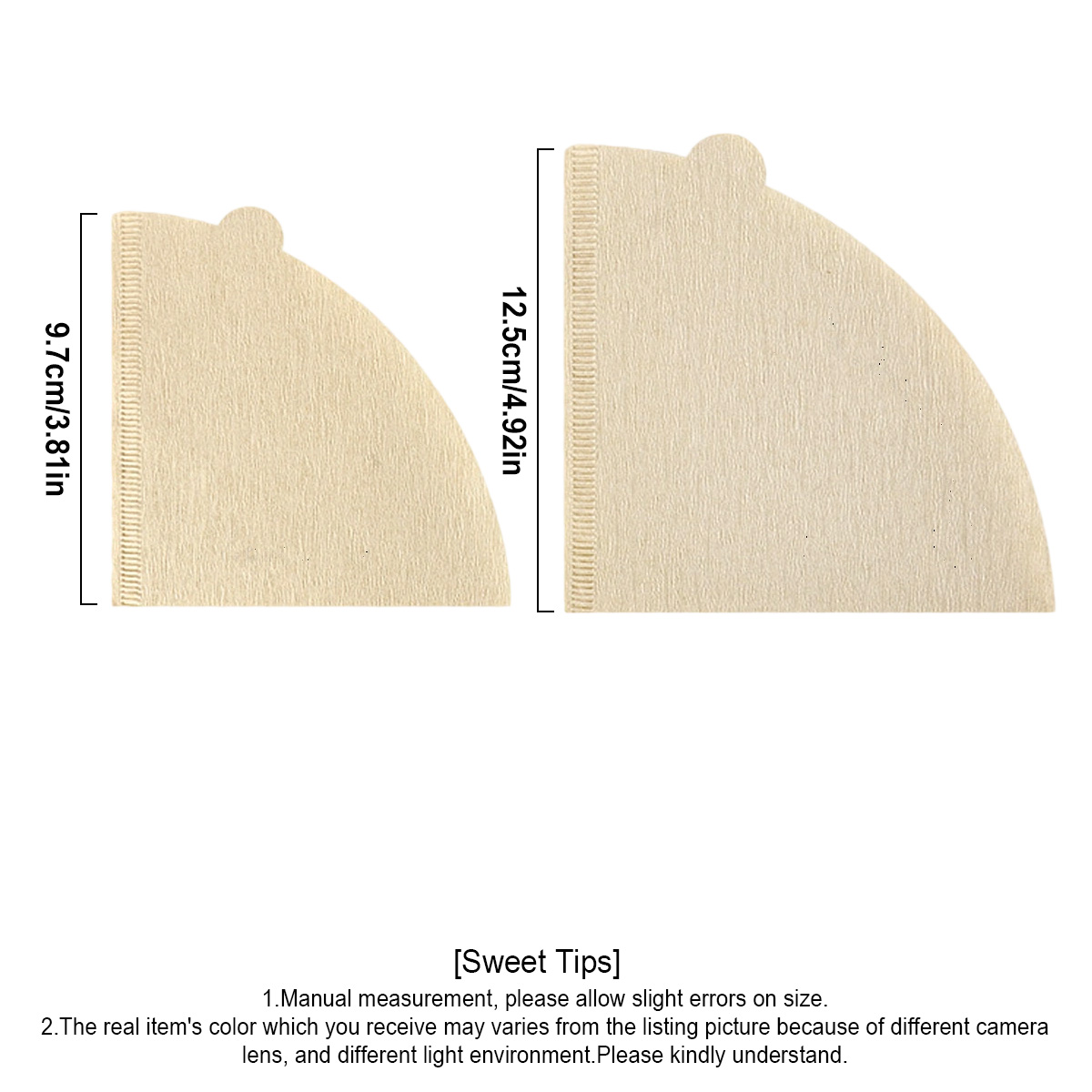 100/200 Count Cone Coffee Filt - Coffee Tea Paper Cups 评论和价格