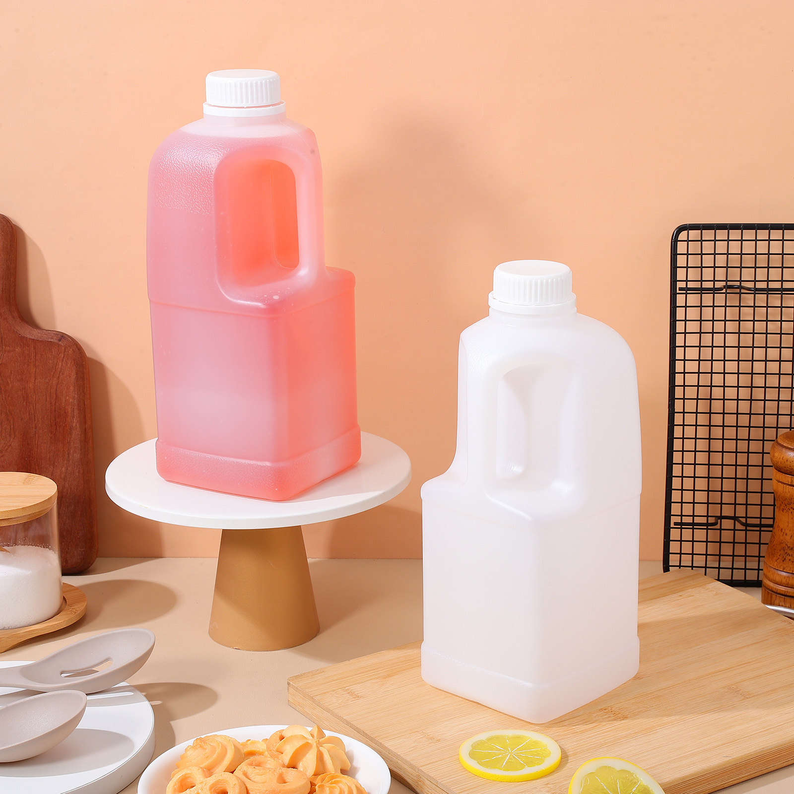 3Pcs Large Capacity 2 Gallon W - Coffee Tea Shop 评论和价格