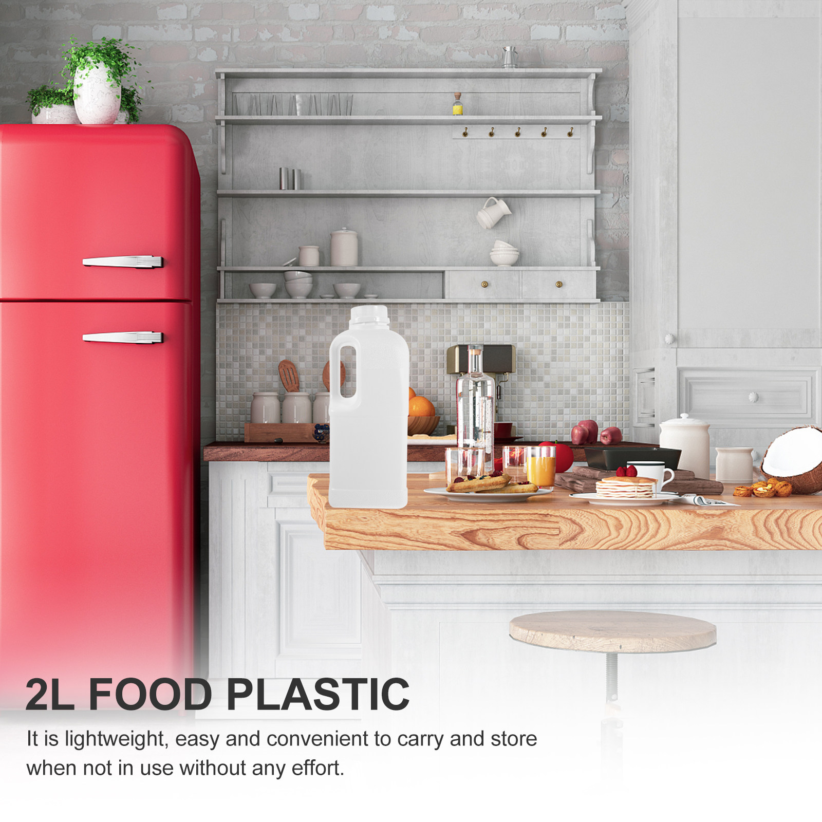 3Pcs Large Capacity 2 Gallon W - Coffee Tea Shop 评论和价格