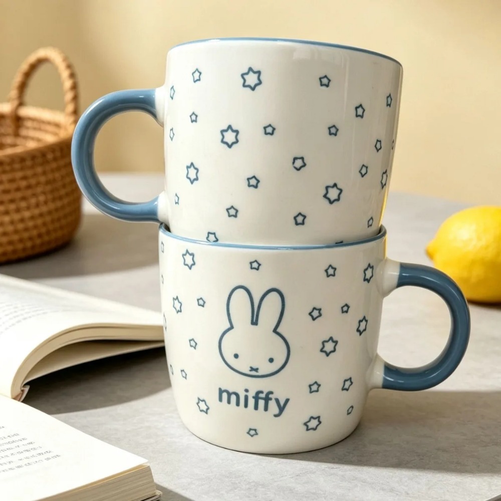 Cute Miffy Ceramic Mug Househo - Coffee Tea Shop 评论和价格