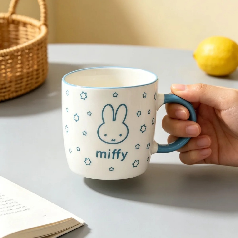 Cute Miffy Ceramic Mug Househo - Coffee Tea Shop 评论和价格