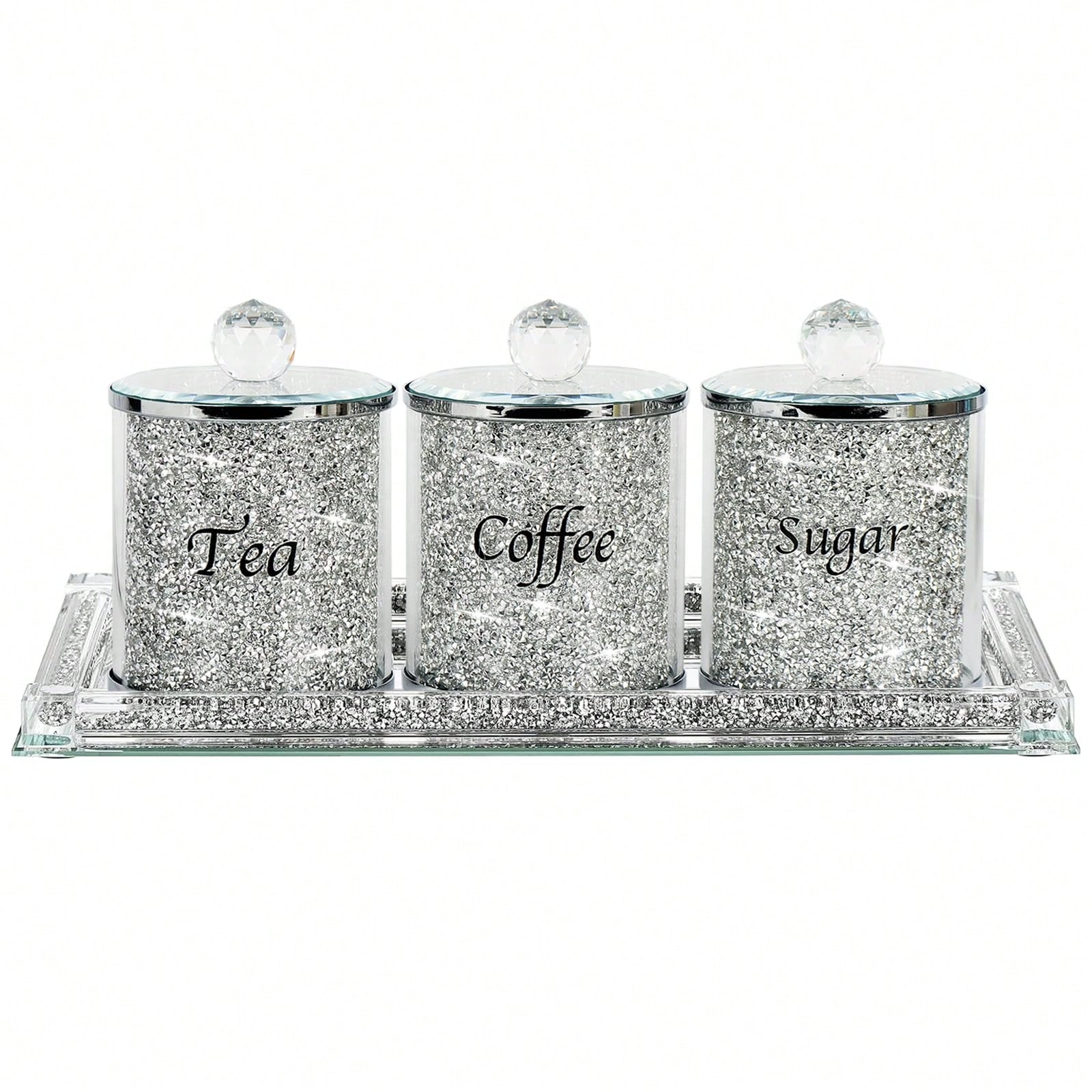 Coffee Sugar Tea Canister Set  - Coffee Tea Sugar Container Set 评论和价格