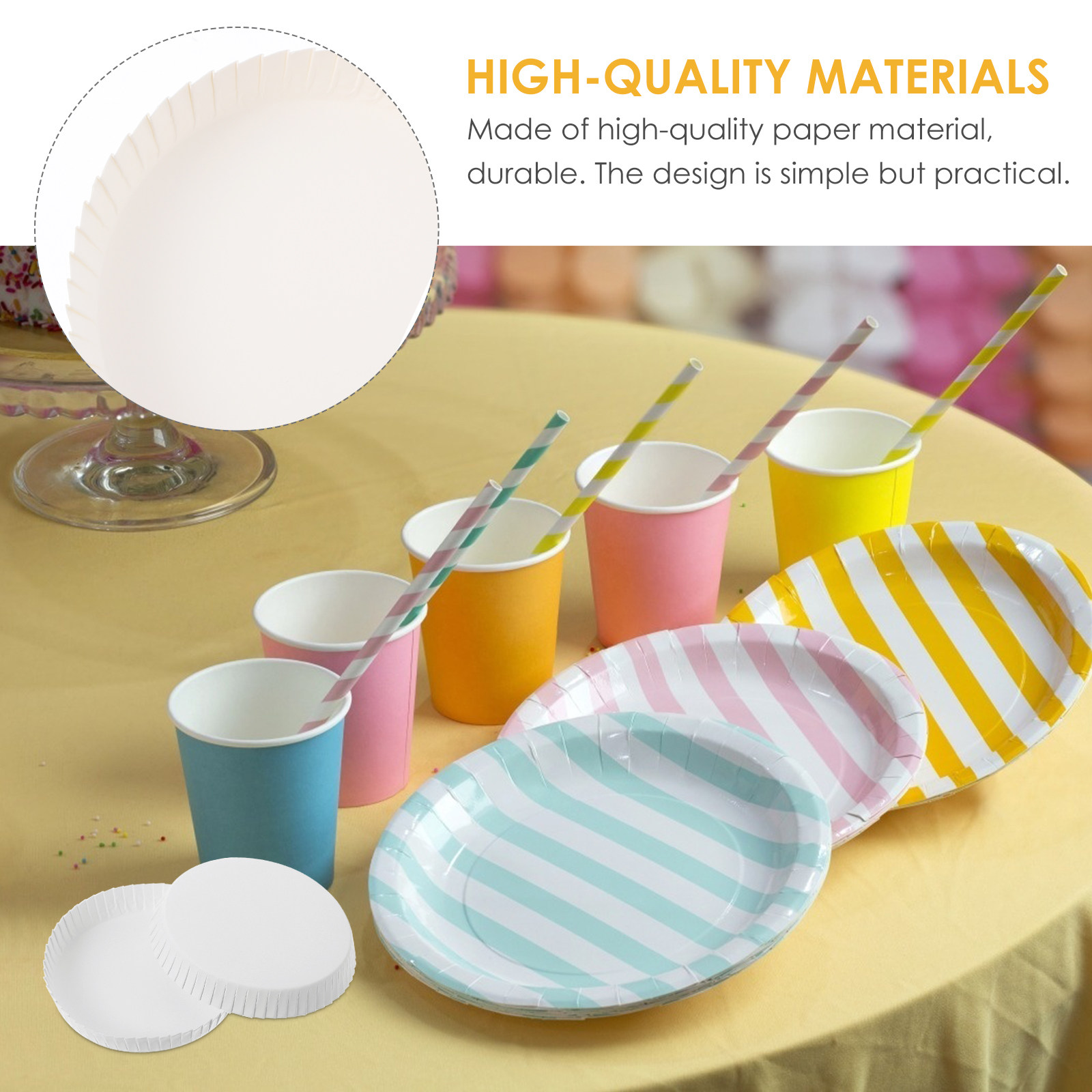 100Pcs Stackable Paper Cup Lid - Coffee Tea Paper Cups 评论和价格