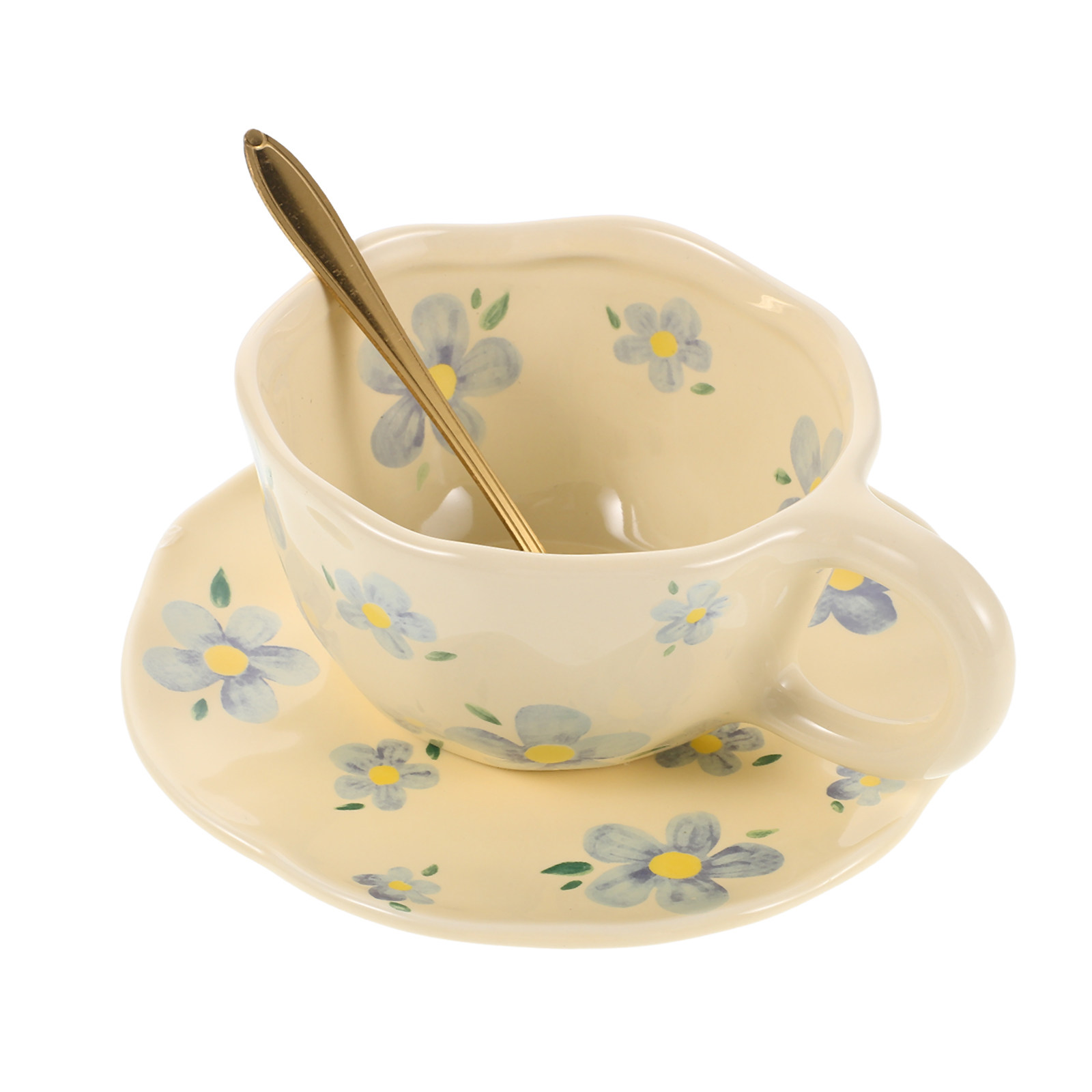 1Set Creative Ceramic Coffee C - Coffee Tea Break 评论和价格