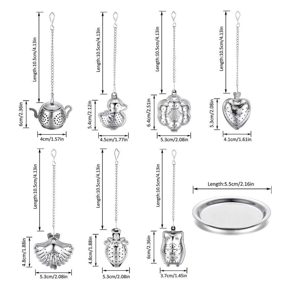 Tea Strainer Stainless Steel T - Coffee Tea Infusion 评论和价格