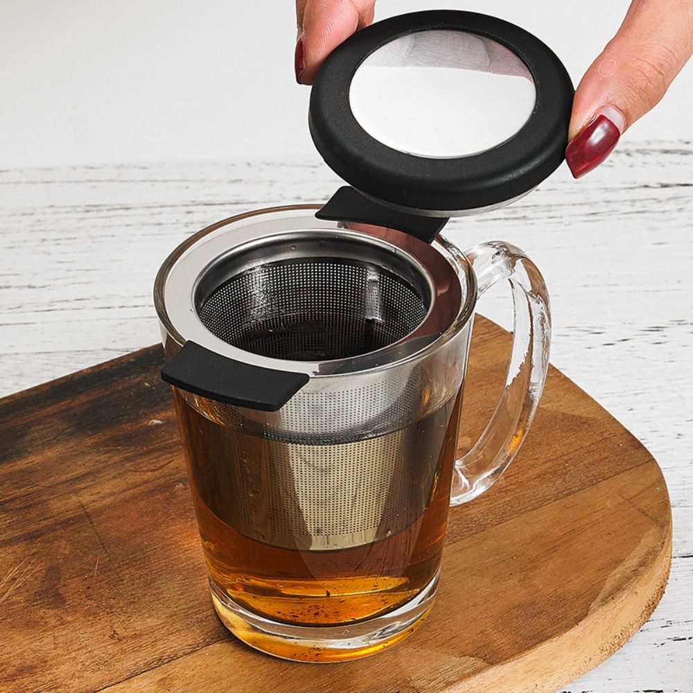 Fine Mesh 1 pcs With Lid Doubl - Coffee Tea Infusion 评论和价格