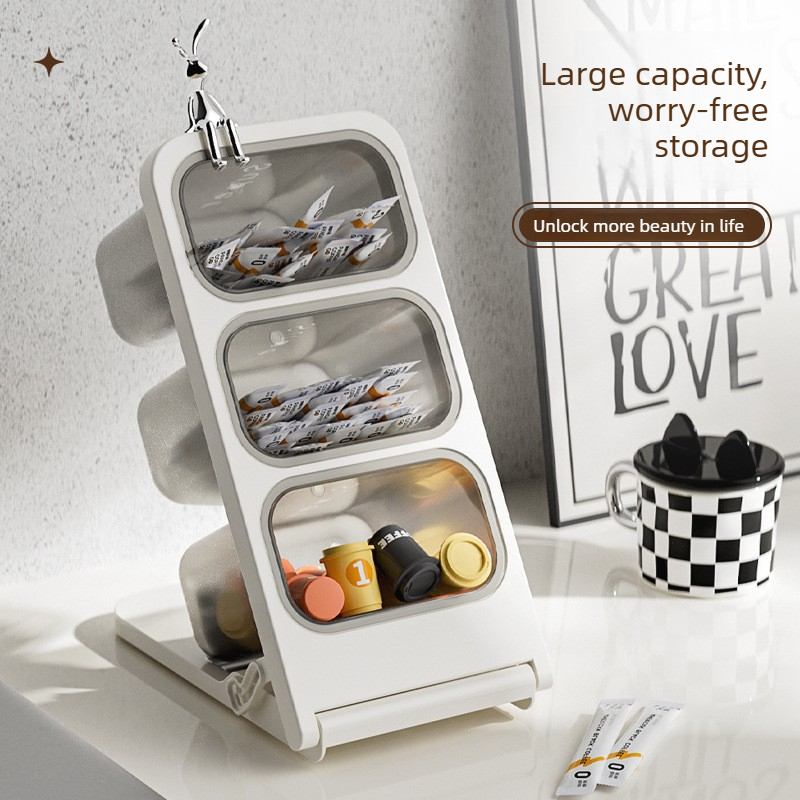 Multi-layer Coffee Capsule Sto - Coffee Tea Break 评论和价格