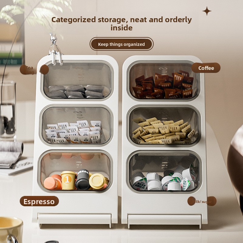 Multi-layer Coffee Capsule Sto - Coffee Tea Break 评论和价格