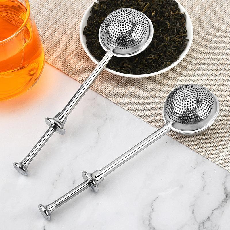 Long Handle Stainless Steel Te - Coffee Tea Infusion 评论和价格
