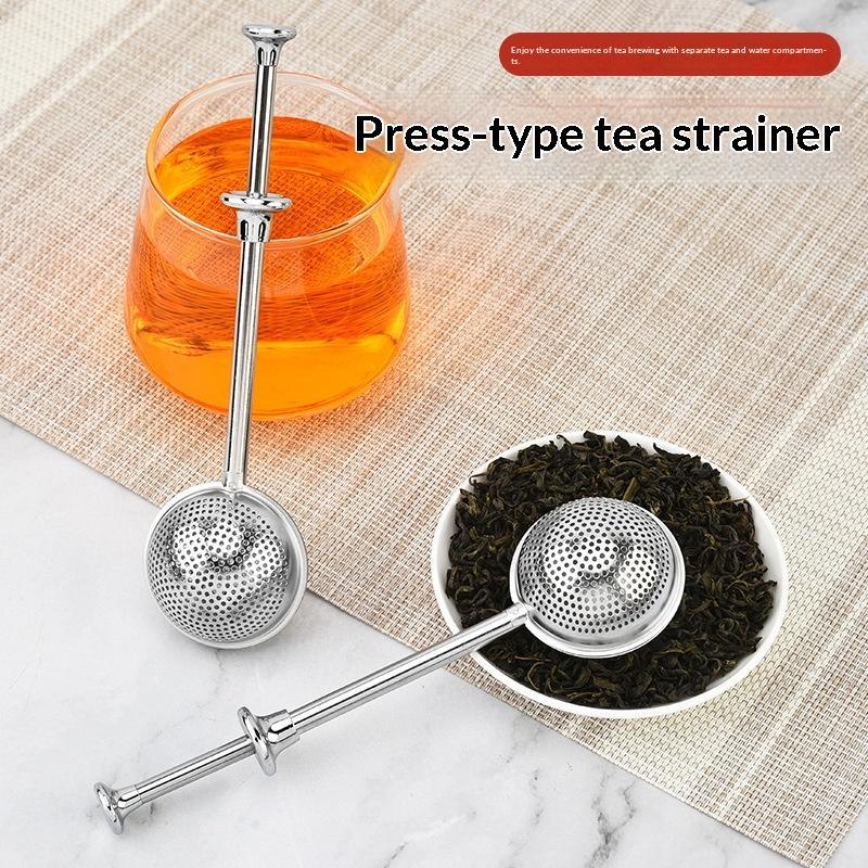 Long Handle Stainless Steel Te - Coffee Tea Infusion 评论和价格
