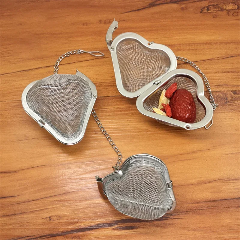 Stainless Steel Oval Heart Sph - Coffee Tea Infusion 评论和价格