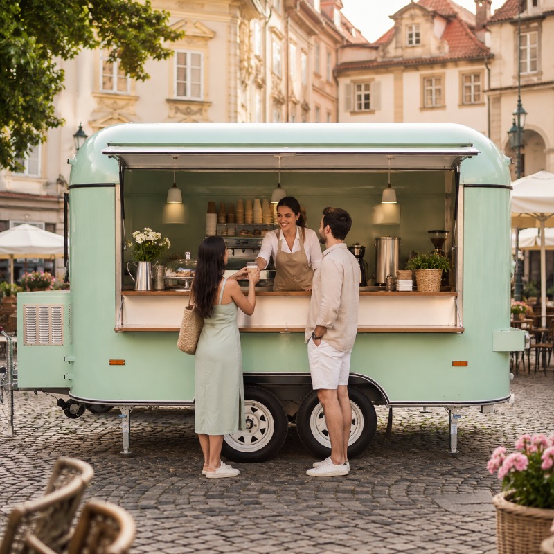 Food Cart Commercial Vending C - Juice Tea Coffee 评论和价格